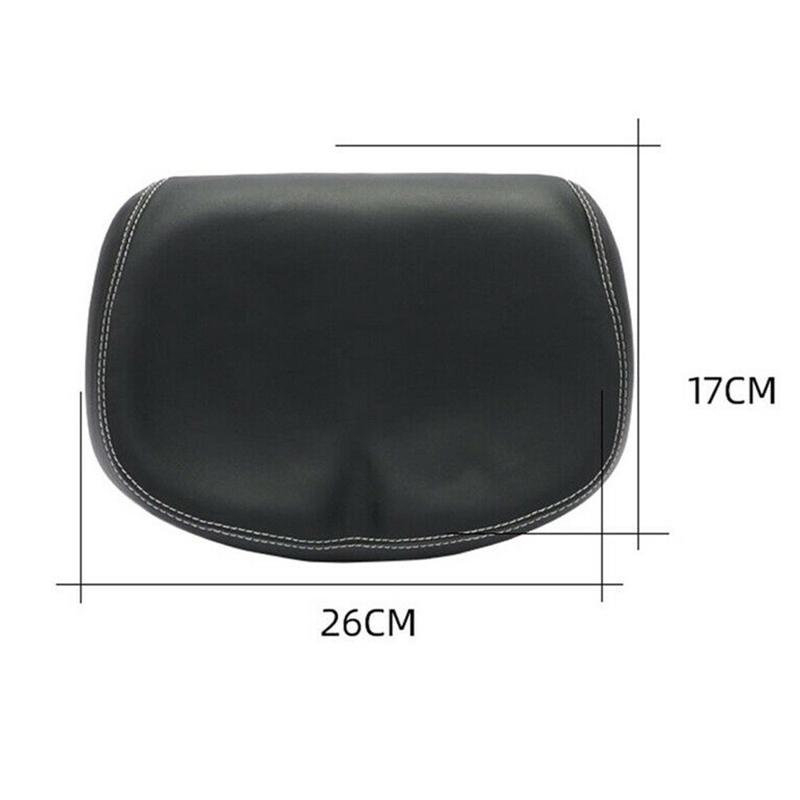 Noseless Wide Bike Saddle - Universal No-Nose Cycling Seat For Men & Women