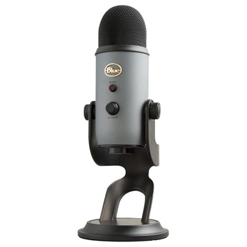 Blue Yeti Professional Multi Pattern Usb Microphone Grey Black