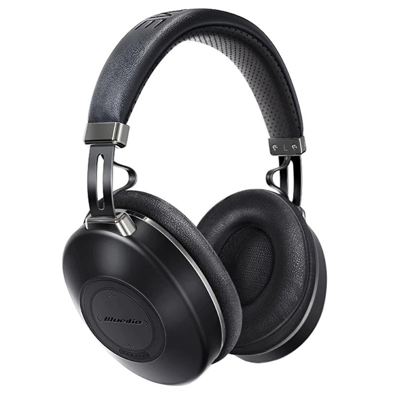 Bluedio H2 Stereo Wireless Headphones with ANC - Black