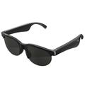 Bluetooth 5.3 Smart Audio Sunglasses with AI Translation - Black