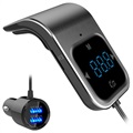 Bluetooth FM Transmitter & Dual Car Charger BC39