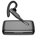 Bluetooth Headset with Charging Case YYK525 - Black