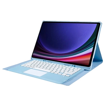 Samsung Galaxy Tab S9 Ultra Bluetooth Keyboard Case - Baby Blue