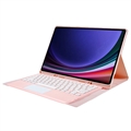 Samsung Galaxy Tab S9 Ultra Bluetooth Keyboard Case - Pink