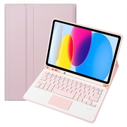 iPad 2022/2025 Bluetooth Keyboard Case - Pink