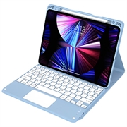iPad Air 13 2026/2025/2024/iPad Pro 12.9 2022/2021/2020/2018 Bluetooth Keyboard Case - Baby Blue