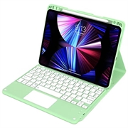 iPad Air 13 2026/2025/2024/iPad Pro 12.9 2022/2021/2020/2018 Bluetooth Keyboard Case - Matcha Green