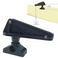 Boat Anchor Lock Bracket with 360-Degree Rotating Rope Holder - Black