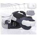 BoboVR M2 Plus Ergonomic Oculus Quest 2 Head Strap - White