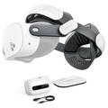 BoboVR M3 Pro+ Battery Pack Head Strap for Meta Quest 3/3S - 6500mAh
