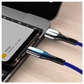 Braided USB 3.1 Type-C Data / Charging Cable - 5A/40W - 2m - Black