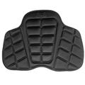 Breathable Ergonomic Motorcycle Seat Cushion - Black