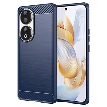 Honor 90 Brushed TPU Case - Carbon Fiber