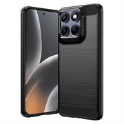 Motorola Edge 70 Fusion/70 Fusion+ Brushed TPU Case - Carbon Fiber