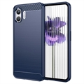 Nothing Phone (2) Brushed TPU Case - Carbon Fiber