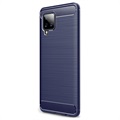 Samsung Galaxy A42 5G Brushed TPU Case - Carbon Fiber