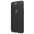 OnePlus 5 Brushed TPU Case - Carbon Fiber