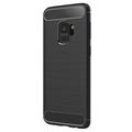 Samsung Galaxy S9 Brushed TPU Case - Carbon Fiber