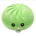 Bubble Blowing Dumpling Squishy Stress Relief Toy with Steamer Box - Green
