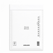 AirGuard Bubble Envelope D4 - 180x265mm - 200 Pcs - White