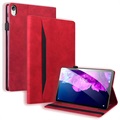 Business Style Lenovo Tab P11 Smart Folio Case - Red