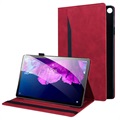 Business Style Lenovo Tab P11 Smart Folio Case - Red