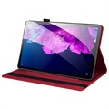 Business Style Lenovo Tab P11 Smart Folio Case - Red