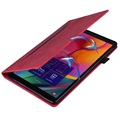 Business Style Samsung Galaxy Tab A7 10.4 (2020) Smart Folio Case - Red