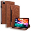 Business Style iPad Air 2020/2022/iPad Pro 11 2021 Smart Folio Case - Brown