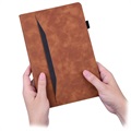 Business Style iPad Air 2020/2022/iPad Pro 11 2021 Smart Folio Case - Brown