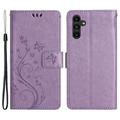 Samsung Galaxy A54 5G Butterfly Series Wallet Case - Violet