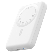 C1030 10000mAh Magnetic Power Bank with 20W USB-C Fast Charging - White