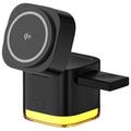 C53 Qi2 5-in-1 Foldable MagSafe Wireless Charger - Black