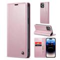 Caseme 003 Series iPhone 14 Pro Wallet Case - Pink