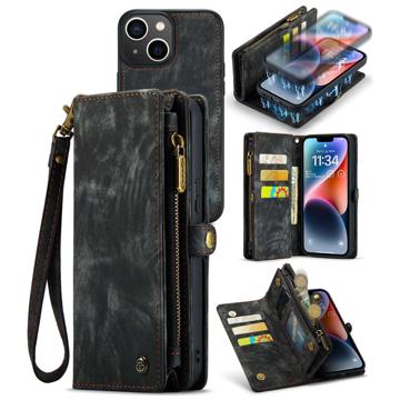 Caseme 2-in-1 Multifunctional iPhone 14 Plus Wallet Case - Black