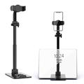 Universal Retractable Phone Holder / Tablet Stand CCT13 - Black