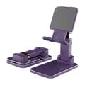 Universal Adjustable Desktop Stand for Smartphone CCT14 - Purple