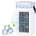 CF-002T Portable Desktop Air Cooler - USB, Touch Control, 480ml Water Tank - White