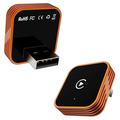 CP030-3 2-in-1 Wireless CarPlay and Android Auto Adapter - Orange / Black
