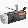 Camping Hand Crank Solar Radio / Bluetooth Speaker LR-7A - 4500mAh, AM/FM/SW