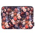 CanvasArtisan Universal Laptop Sleeve with Zipper - 15" - Flowers
