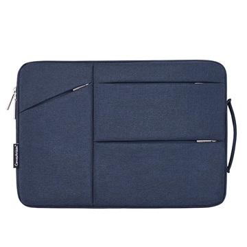 CanvasArtisan Classy Universal Laptop Sleeve - 15" - Navy Blue