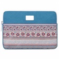 CanvasArtisan National Style Laptop Sleeve - 15" - Blue