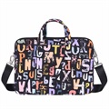 CanvasArtisan Universal Laptop Bag with Hand Strap - 15" - Letters