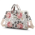 Canvaslife Laptop Bag - 13-14" - White Flowers