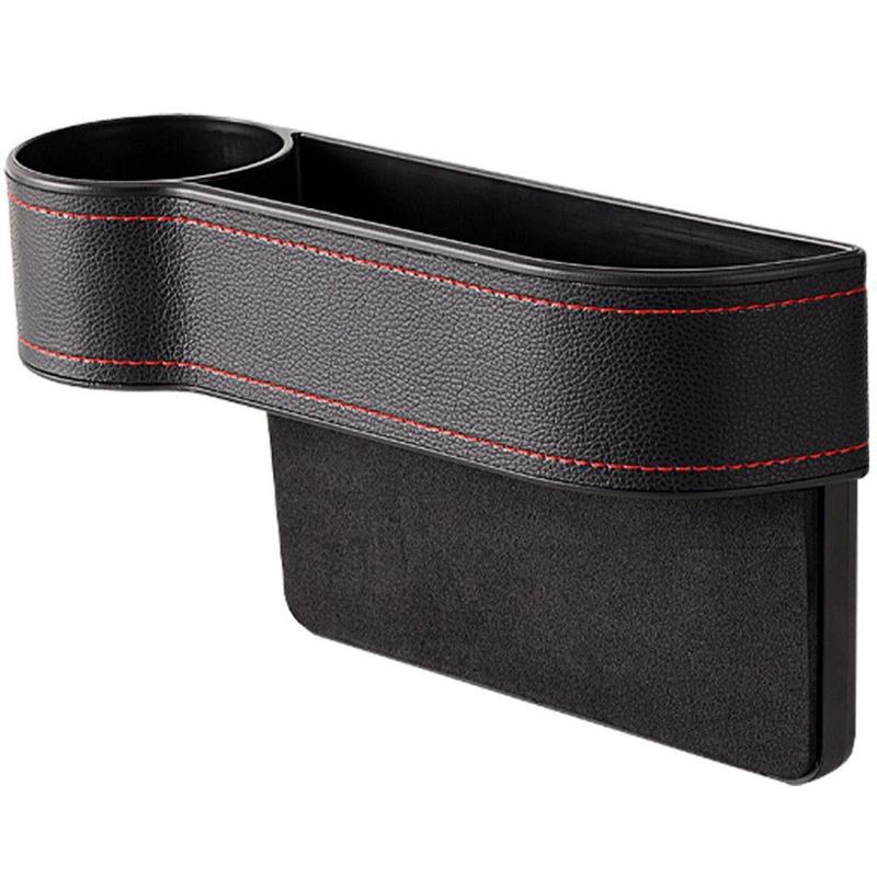 Car Storage Box for Car Seat Driver Side Black