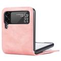 Card Series Samsung Galaxy Z Flip4 5G Wallet Case - Pink
