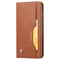 Card Set Series Samsung Galaxy S21 FE 5G Wallet Case - Brown