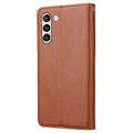 Card Set Series Samsung Galaxy S21 FE 5G Wallet Case - Brown