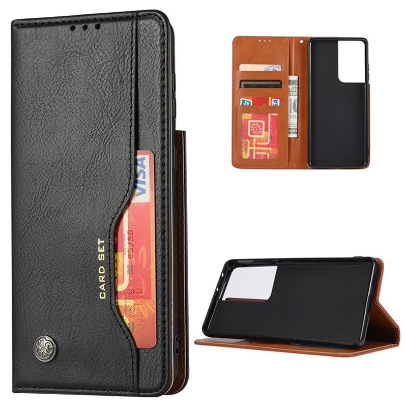 Card Set Series Samsung Galaxy S21 Ultra 5g Wallet Case